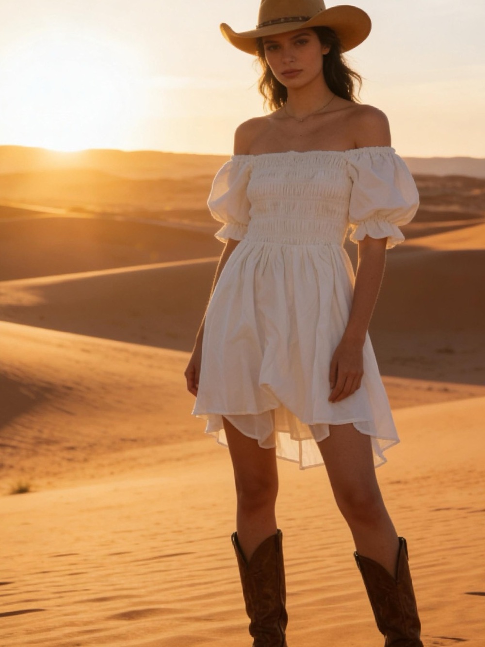 🍓Princess Polly White Off-Shoulder Mini Dress ADORABLE BACK!🍓